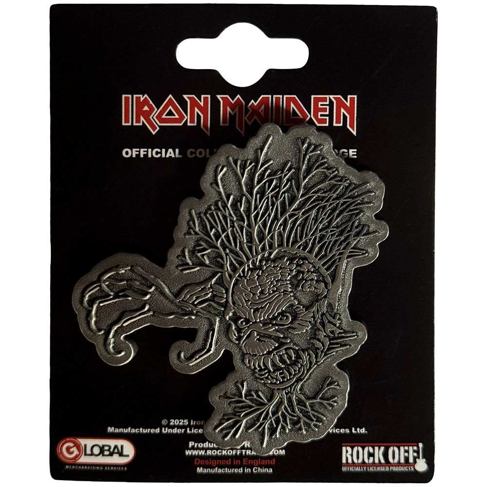 Iron Maiden - Fear Of The Dark Eddie Pin - Zilverkleurig